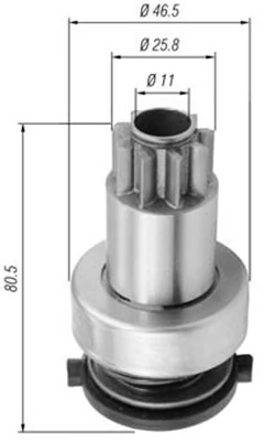 Pinion, starter